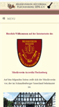 Mobile Screenshot of musikverein-fleckenberg.de